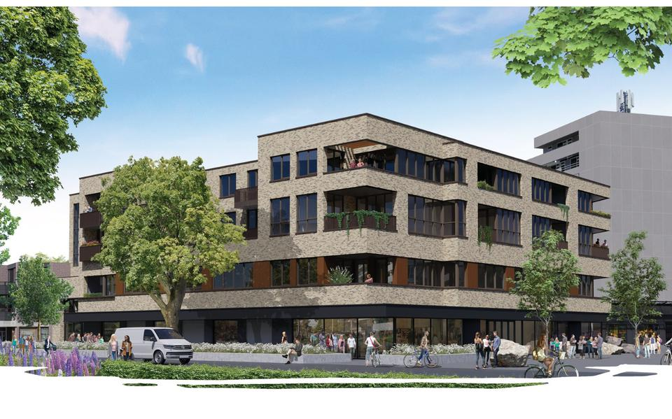 Andere ontwikkelaar voor appartementenbouw in hartje Emmen. Geen huur, maar koop boven Derksen & Derksen